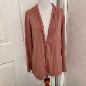 J Jill Button Cardigan Sweater B1